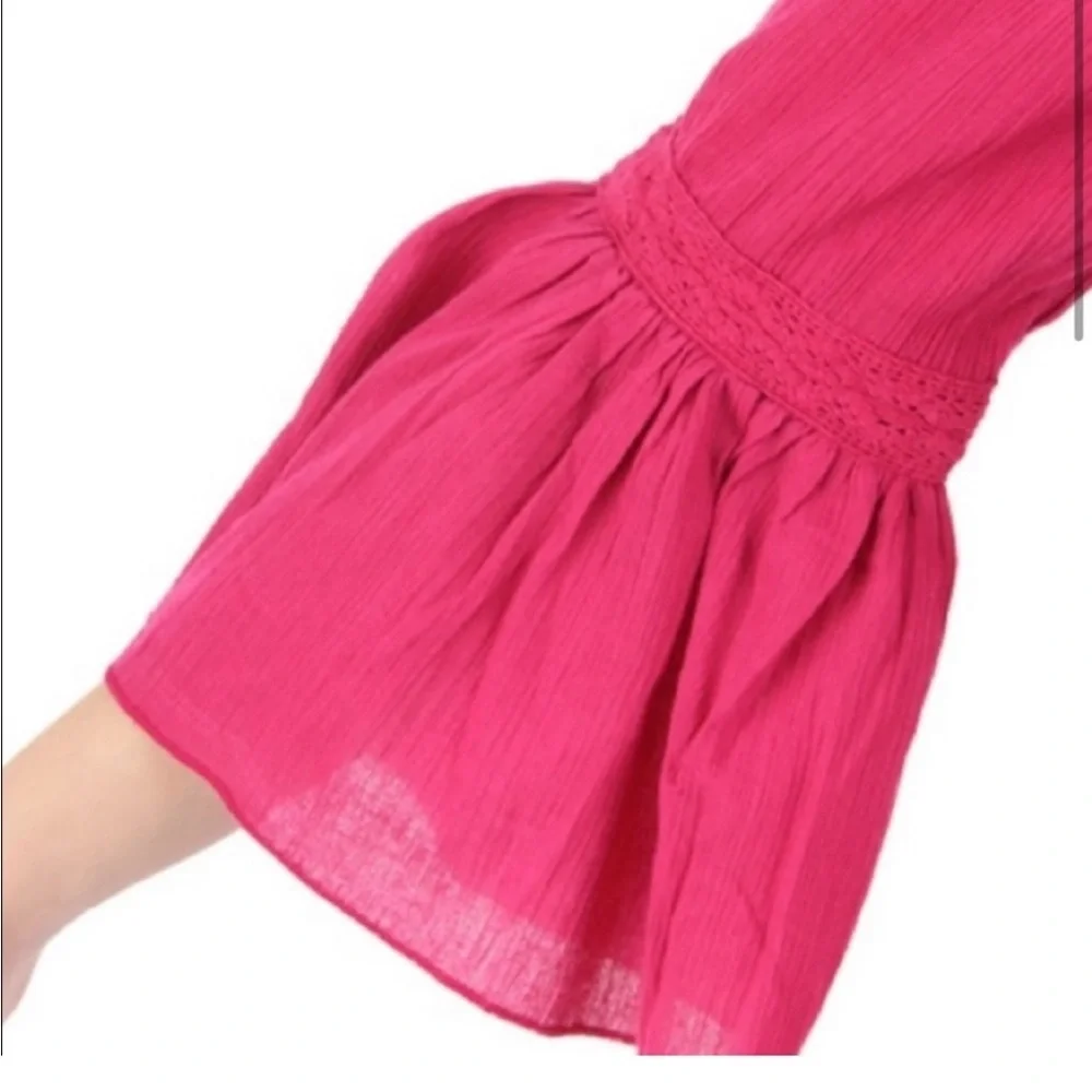 Billabong Earth Dancin Lace Bell Sleeve Dress